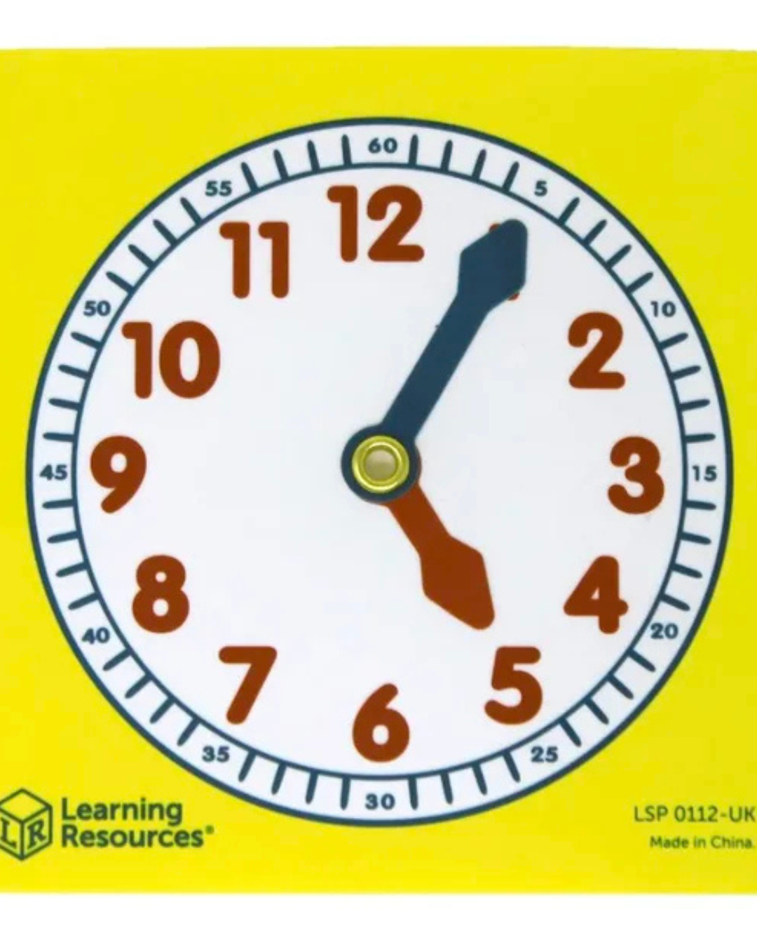 Learning Resources – Ciferníky na učení času – sada 10 ks (Write & Wipe Student Clocks) 1_1